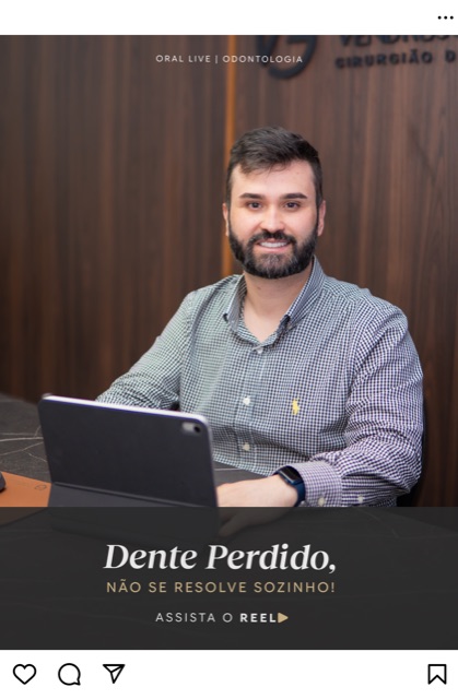Post Instagram - Oral Live odontologia