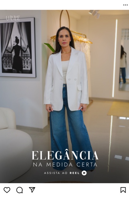 Post Instagram - Uzzle, elegância