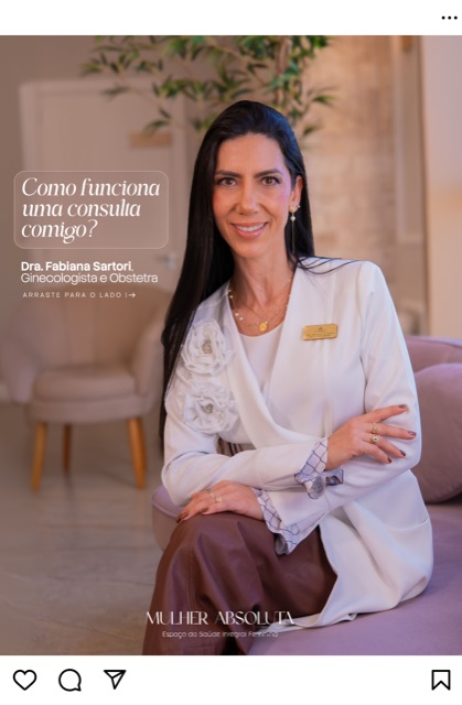 Post Instagram - consulta Mulher Absoluta